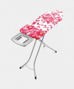 Ironing Board C, 124x45 cm, Solid Steam Iron Rest - Pink Santini-2450