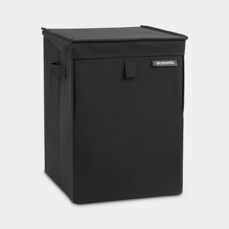 Stackable Laundry Box, 35 litre - Black-0