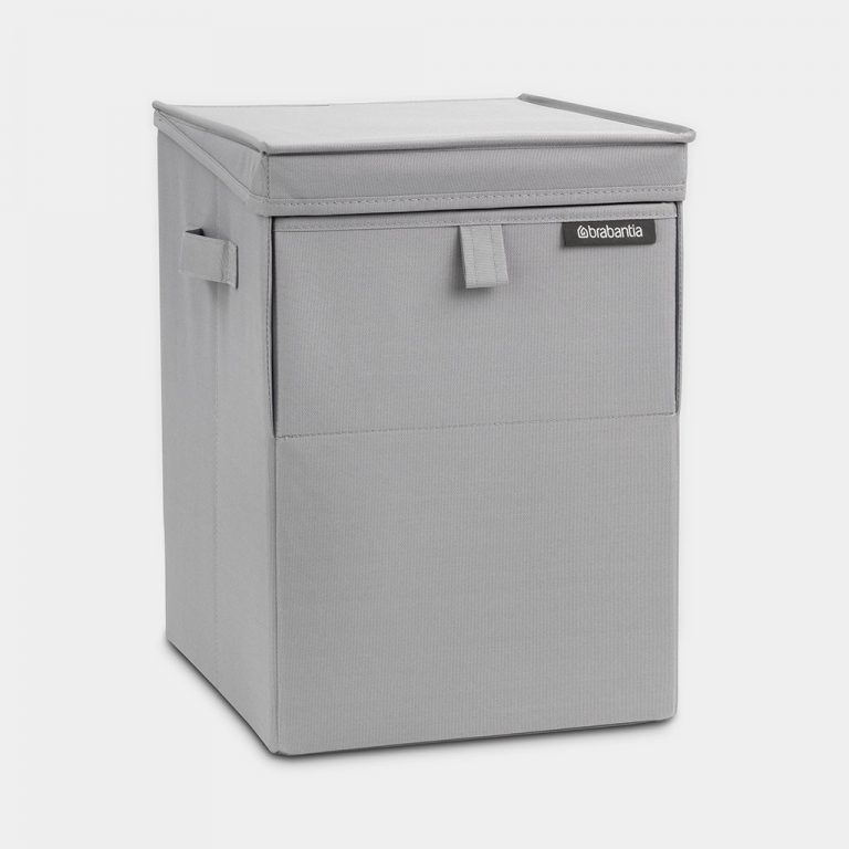 Stackable Laundry Box, 35 litre - Cool Grey-0
