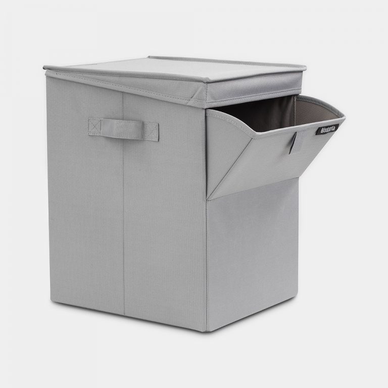 Stackable Laundry Box, 35 litre - Cool Grey-1020