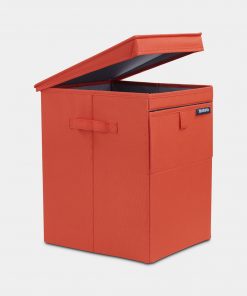 Stackable Laundry Box, 35 litre - Warm Red-4878