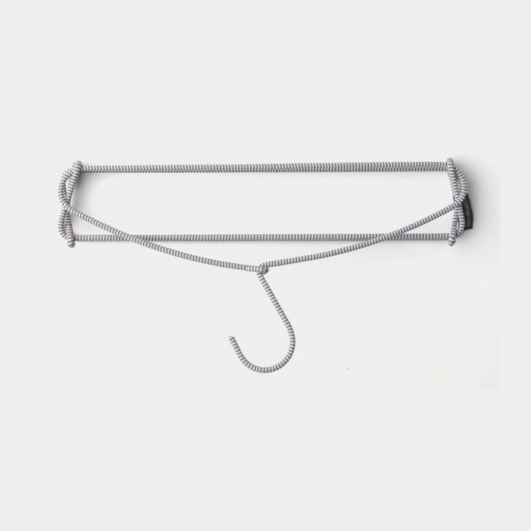 Soft Touch Trouser Hanger - Dark Grey-283