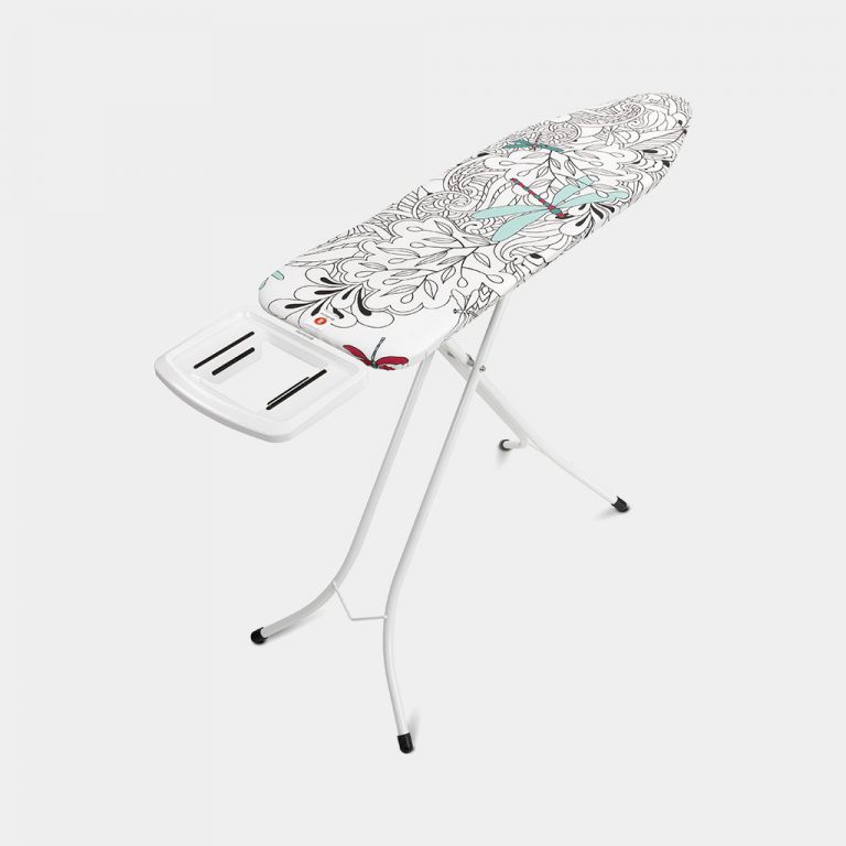 Ironing Board B, 124x38 cm, Solid Steam Iron Rest - Dragonfly-306