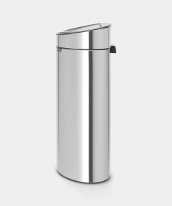 Touch Bin New Recycle, 23/10 litre, Plastic Inner Bucket - Matt Steel Fingerprint Proof-3009