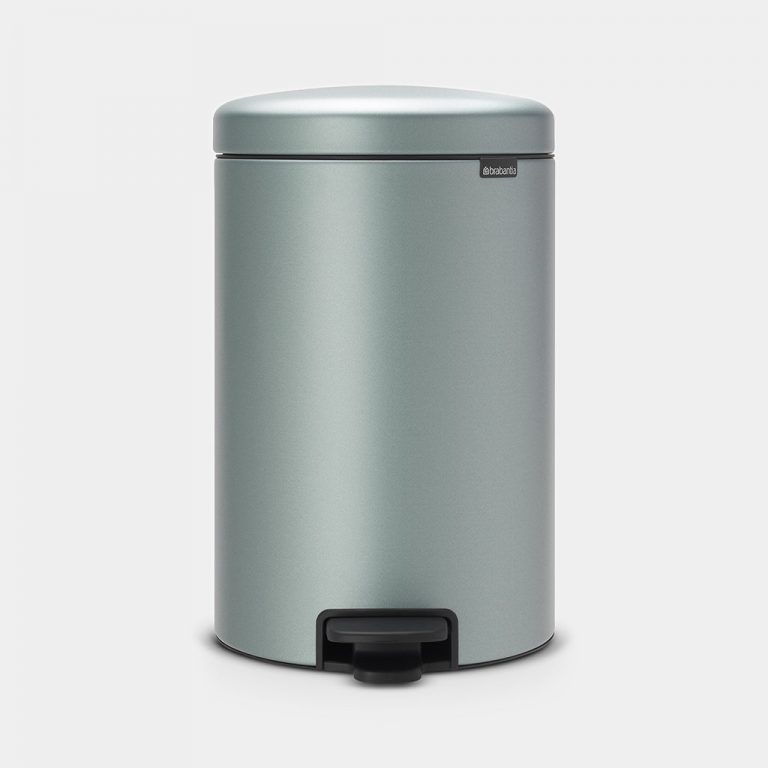 Pedal Bin newIcon, 20 litre, Soft Closing, Plastic Inner Bucket - Metallic Mint-0