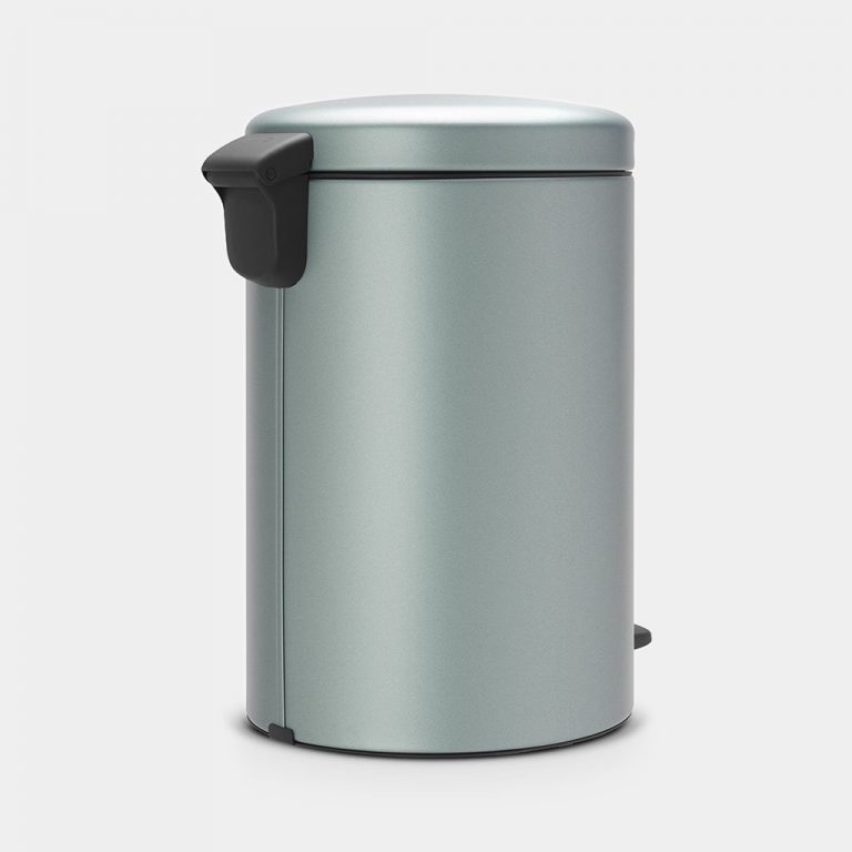 Pedal Bin newIcon, 20 litre, Soft Closing, Plastic Inner Bucket - Metallic Mint-3375