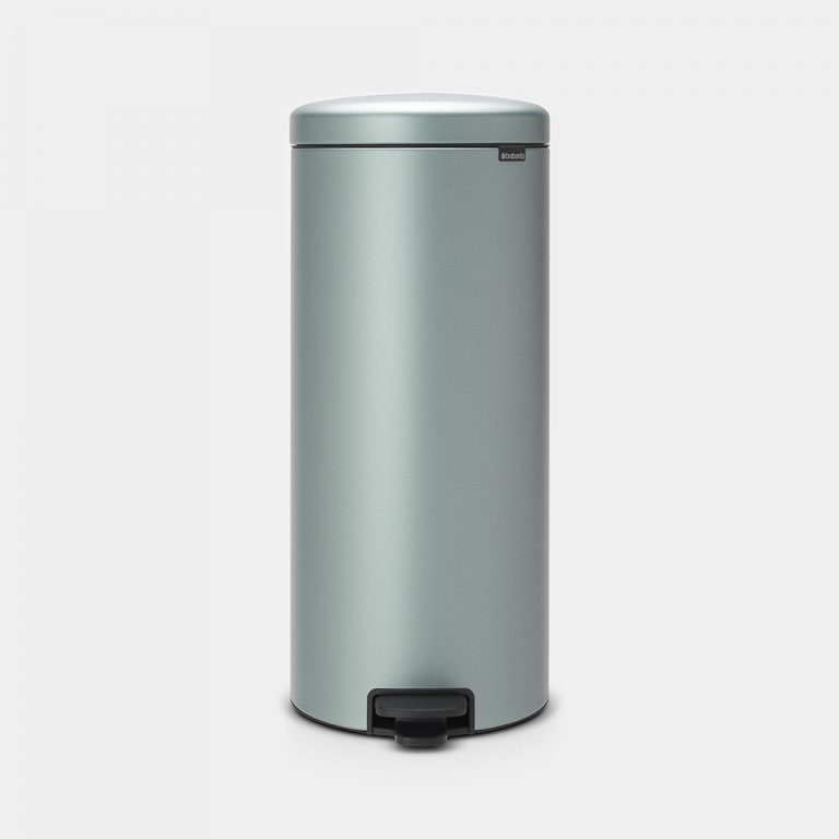 Pedal Bin newIcon, 30 litre, Soft Closing, Plastic Inner Bucket - Metallic Mint-0