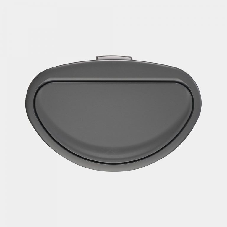Touch Bin New, 40 litre, Plastic Inner Bucket - Platinum-3570