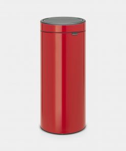 Touch Bin New, 30L, Plastic Inner Bucket - Passion Red-0