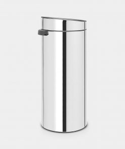 Touch Bin New, 30L, Plastic Inner Bucket - Brilliant Steel-3636