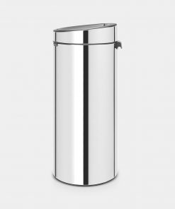 Touch Bin New, 30L, Plastic Inner Bucket - Brilliant Steel-3637