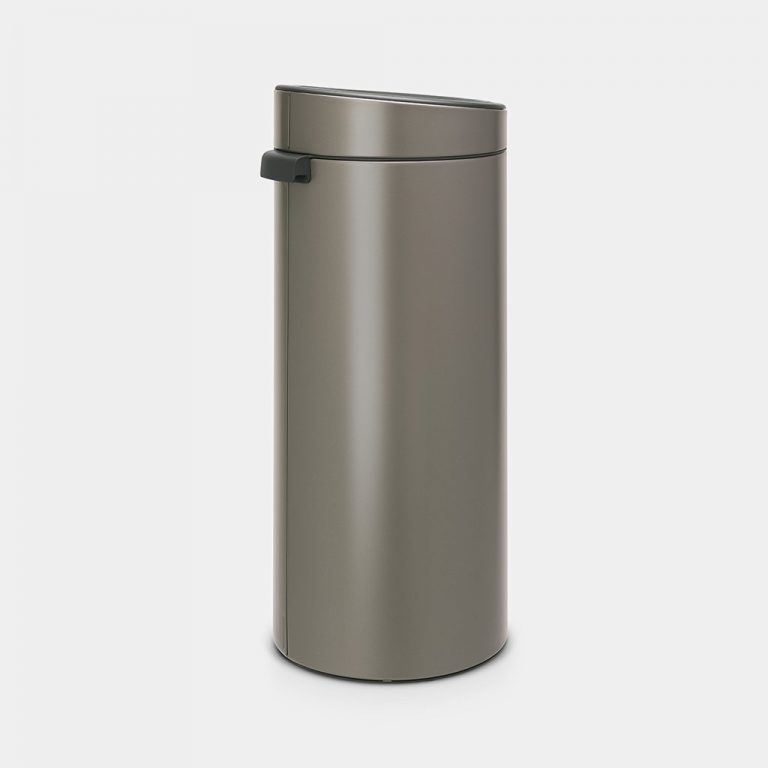 Touch Bin New, 30L, Plastic Inner Bucket - Platinum-3645