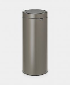 Touch Bin New, 30L, Plastic Inner Bucket - Platinum-0