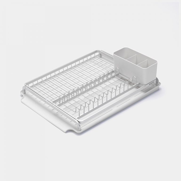 Dish Drying Rack - Light Grey-3823
