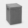 Stackable Laundry Box, 35 litre - Pepper Black-0