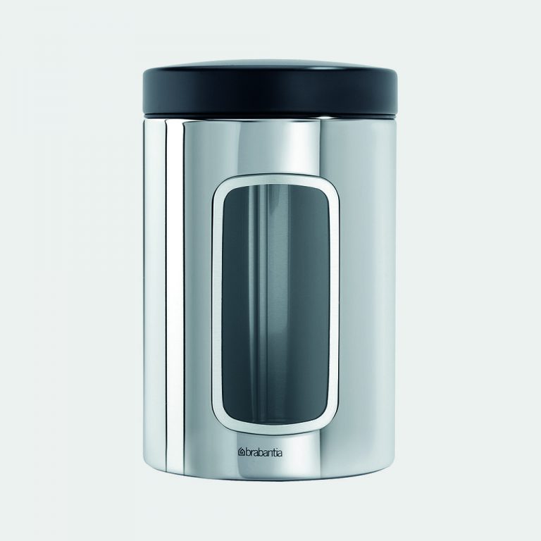 Window Canister, 1.4 litre - Brilliant Steel-0