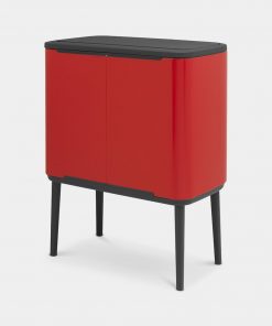 Bo Touch Bin, with 1 Inner Bucket, 36 litre - Passion Red-1758