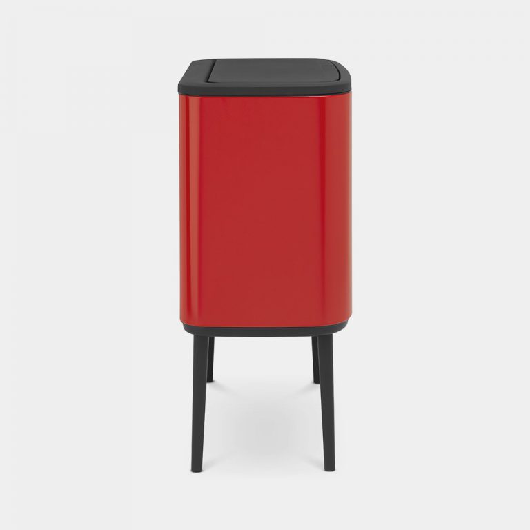 Bo Touch Bin, with 1 Inner Bucket, 36 litre - Passion Red-1757