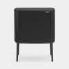 Bo Touch Bin, with 1 Inner Bucket, 36 litre - Matt Black-0