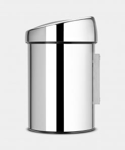Touch Bin, 3 litre - Brilliant Steel-4893