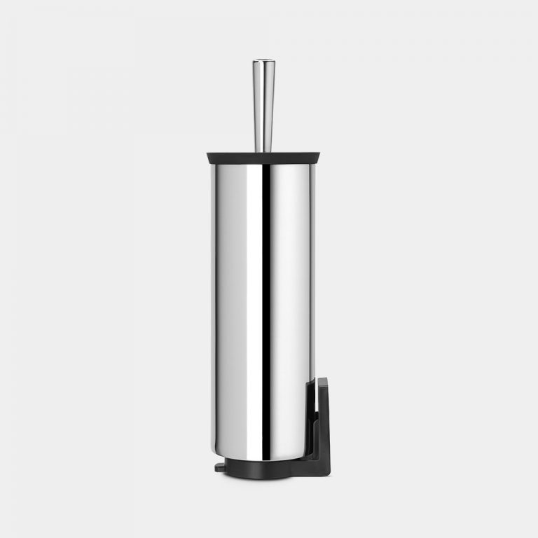 Toilet Brush and Holder, Profile - Brilliant Steel-1523
