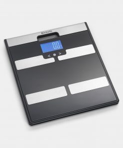 Digital Body Analysis Bathroom Scales, Battery Powered - Black-2252