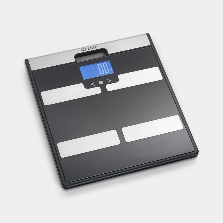 Digital Body Analysis Bathroom Scales, Battery Powered - Black-2252