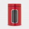 Window Canister, 1.4 litre - Passion Red-0