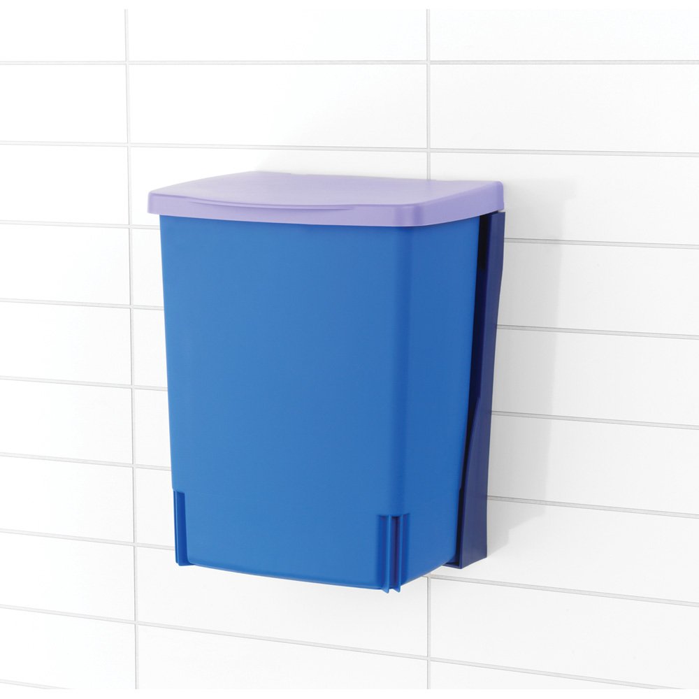 Built-in Bin, 10 litre, Rectangular - Lavender-2298
