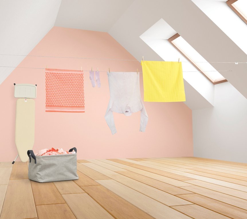 Clothes Lines Set, 12 metres - White-765