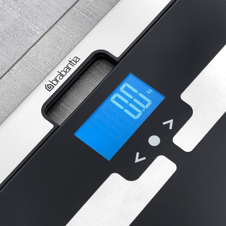 Digital Body Analysis Bathroom Scales, Battery Powered - Black-2253