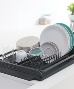 Dish Drying Rack - Dark Grey-3816