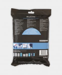 PerfectFit Bags, Dispenser Pack, Code D, 15-20 litre, 40 Bags - White-5138