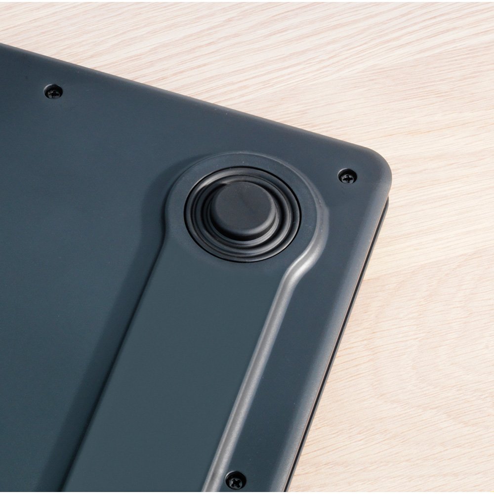 Solar Powered Bathroom Scales - Black-2172