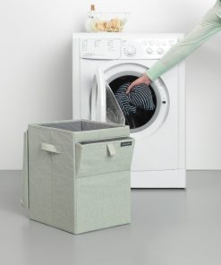 Stackable Laundry Box, 35 litre - Green-506