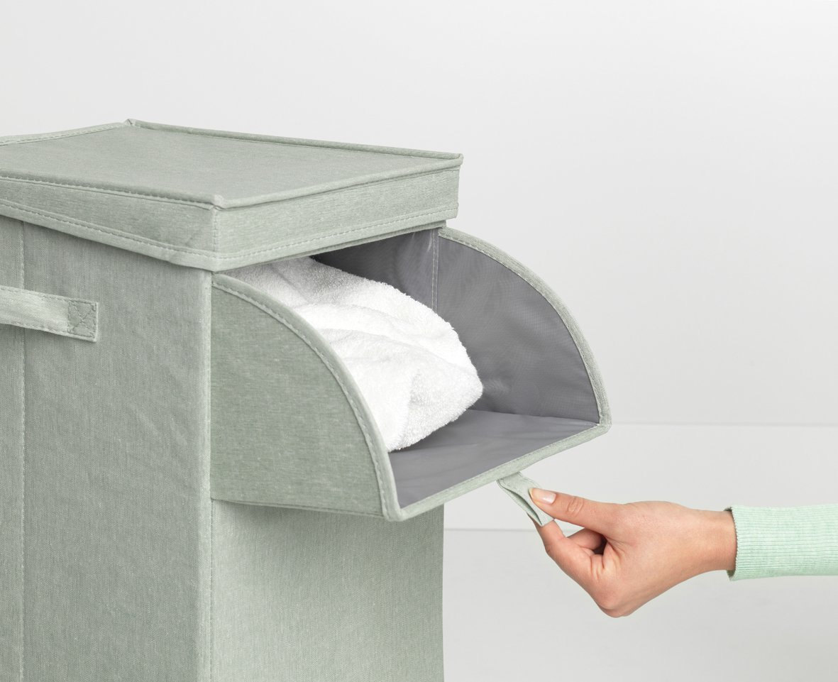 Stackable Laundry Box, 35 litre - Green-505