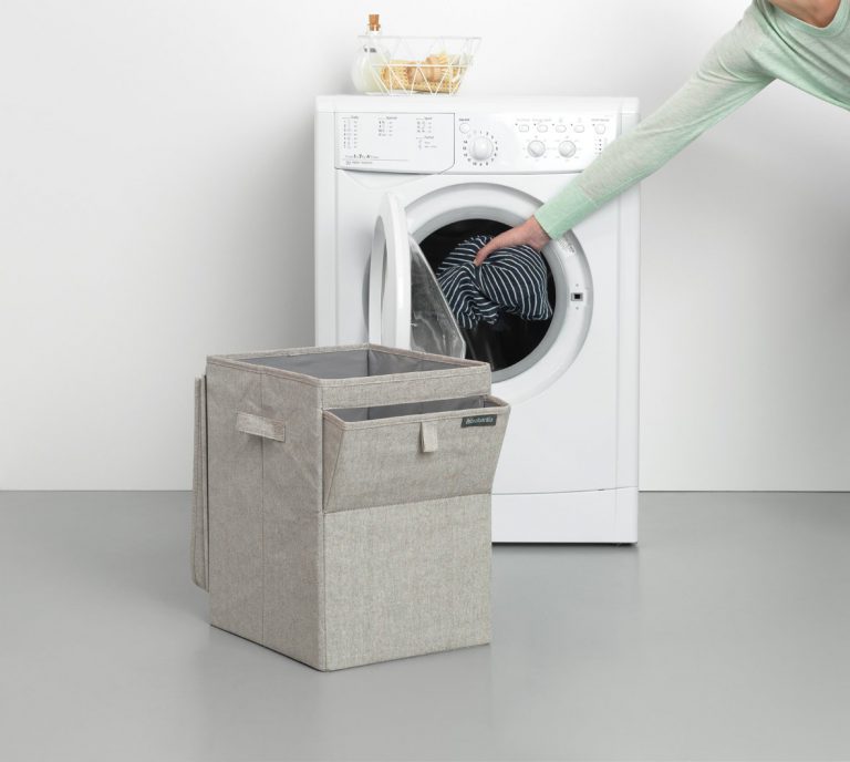 Stackable Laundry Box, 35 litre - Grey-498