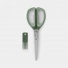 Herb Scissors plus Cleaning Tool, TASTY+ - Fir Green-0