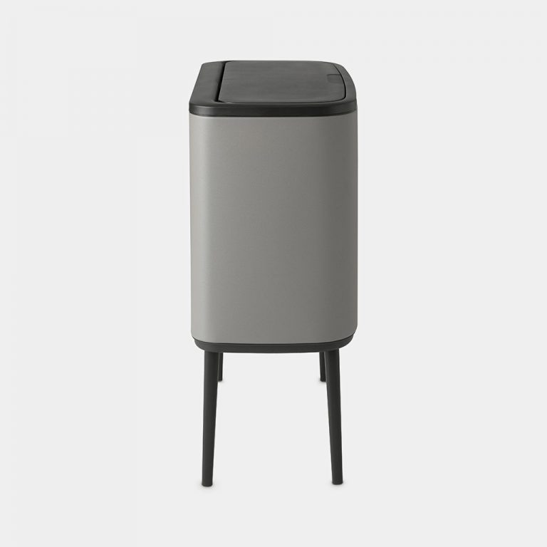 Bo Touch Bin, with 1 Inner Bucket, 36 litre - Mineral Concrete Grey-3429