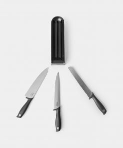Drawer Knife Block plus Knives, TASTY+ - Dark Grey-4474