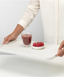 Chopping Board plus Serving Tray, Large, TASTY+ - Light Grey-5241