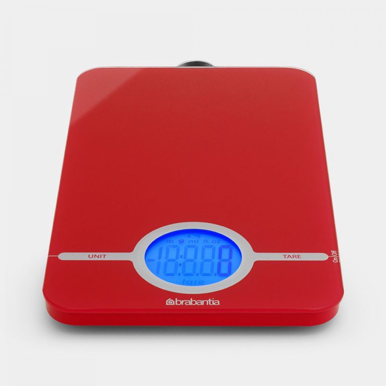 Digital Kitchen Scales - Passion Red-2163