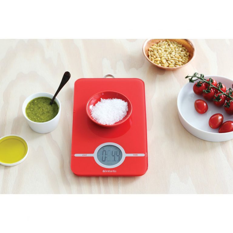 Digital Kitchen Scales - Passion Red-2166