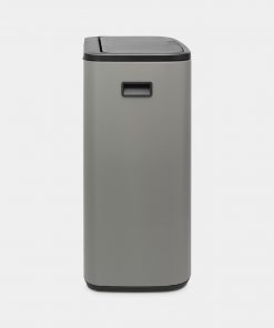 Bo Touch Bin, with 2 Inner Buckets, 2 x 30 litres - Mineral Concrete Grey-1193