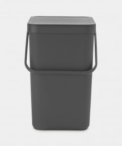 Sort & Go Waste Bin, 25 litre - Grey-6177