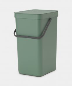 Sort & Go Waste Bin, 16 litre - Fir Green-0