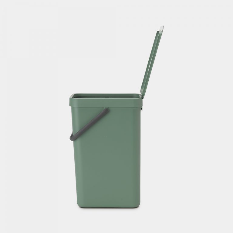 Sort & Go Waste Bin, 16 litre - Fir Green-6148