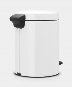 Pedal Bin newIcon, recycle 2x2L, soft closing, 2 plastic inner buckets - White-6368