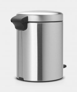 Pedal Bin newIcon, recycle 2x2L, soft closing, 2 plastic inner buckets - Matt Steel-6374