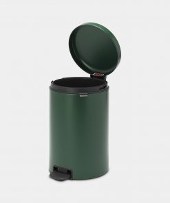 Pedal Bin newIcon, 20 litre, Soft Closing, Plastic Inner Bucket - Pine Green-5739